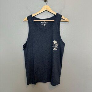 CHUBBIES heather blue men's tank top size S